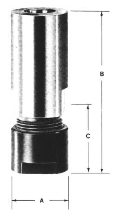 Double Taper Collet Holders E/F Series