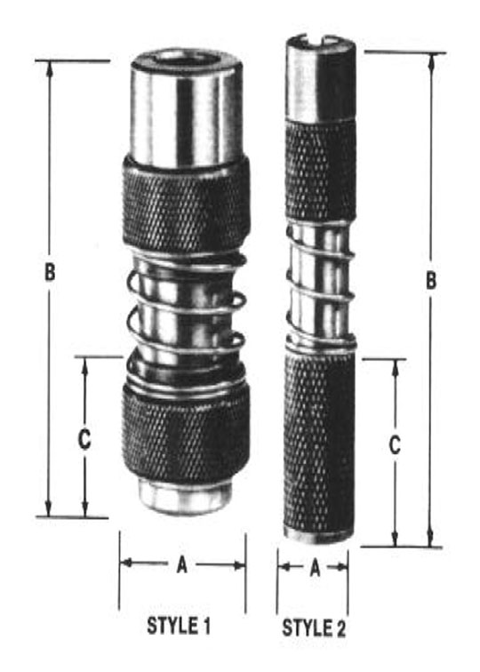 Floating and Pitch Compensating Tool Holders E/F Series